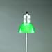 Lite Source LS-1351GRN Vivid Clip Lite, Green with Translucent Shade
