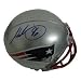 Autographed New England Patriots Adalius Thomas Mini Helmet.