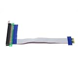 Afrom Here PCI-E Express Riser Card with Flexible Cable (1X To 16X)