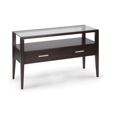 Baker Sofa Table in Merlot