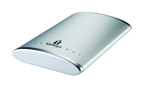 Iomega eGo Portable Hard Drive USB 2.0 160GB Silver 33914