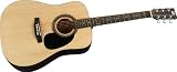 Rogue RA-090 Dreadnought Acoustic Guitar Natural