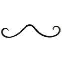 Horn Septum Mustache: 8g