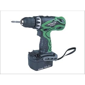 Hitachi DS14DVF3/JD Cordless Drill/Driver (14.4 V, 3 x NiCad Batteries