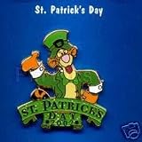 Disney Tigger St. Patrick's Day 12 Months of Magic trading Pin