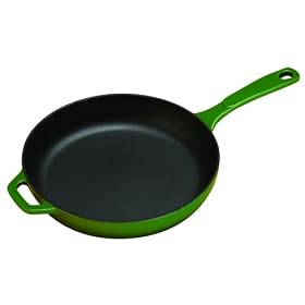 Lodge Color Enamel 11-Inch Skillet, Emerald