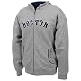 Mitchell & Ness Boston Red Sox Ash 1940 Throwback Full Zip Hoody Sweatshirt