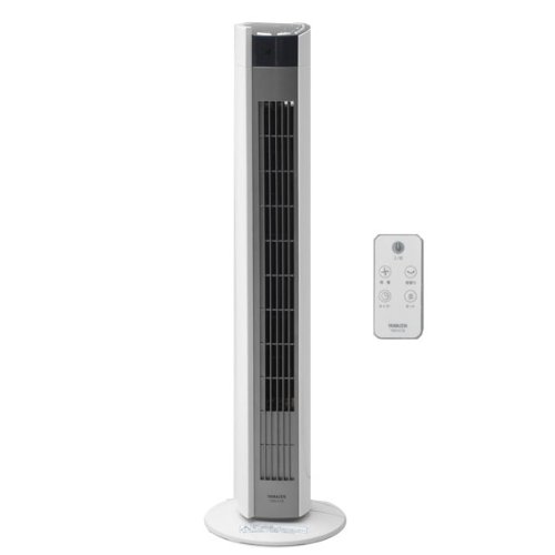 山善(YAMAZEN) スリムファン(リモコン)タイマー付 ホワイトグレー YSR-N781(WH)