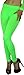 ToBeInStyle Women's Footless Elastic Leggings - One Size - Neon Green
