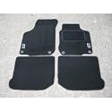 Quality Car Mats in Black to fit VW Golf Mk4 + GTI Logos