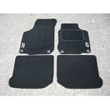 Quality Car Mats in Black to fit VW Golf Mk4 + GTI Logos