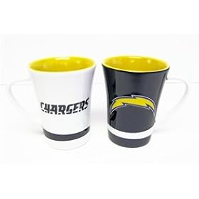 San Diego Chargers Mug - 12 oz. Officially Licensed 2008 Season NFL Gameday Mug by Winning Gifts