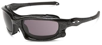 Click here to buy Oakley Mens Wind Jacket Oval Sunglasses by Oakley.