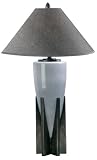 Kenroy Home Steel Blue Envoy Table Lamp Image