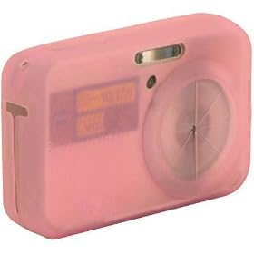 Delkin Snug-It, Silicone Digital Camera Skin for the Panasonic Lumix TZ3, Pink, with Neck and Wrist... by Delkin