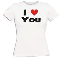 I LOVE You T-Shirt Damen S-XXL
