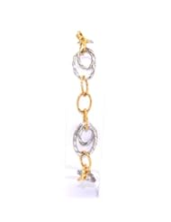 14K Two-Tone Gold Link Bracelet
