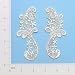 Floral Sprig Lace Applique - Ivory - Pair*On Sale*