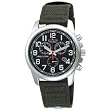 Citizen Men's Eco-Drive Chronograph Canvas Watch #AT0200-05E