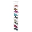 Whitmor Flip-Flop Shoe File - Clear/ White