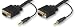 PC Laptop to HD LCD Plasma TV 15 pin VGA with Jack Audio Cable 2m