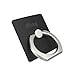 AAUXX The Original iRing Cell Phone Finger Holder for car & Office. Ring Stand Accessory for iPhone, Samsung, Other Android Smartphones and Tablets. (Matt Black)