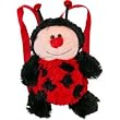 New Backpet Soft Lavender Plush Animal Backpack Lady Bug Extra Snuggly Adjustable Straps
