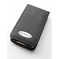 Photoprimus Apple Iphone Leder Case / Tasche f�r 3G 3GS und Iphone 4. Edle Designtasche f�r Iphone aus echtem Rindleder in Schwarz