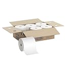 Georgia-Pacific SofPull 26470 for Mechanical White Hardwound Roll Paper Towel (Case of 6 1000 Foot Rolls)