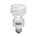 19 Watt Compact fluorescent Spiral Light Bulb/ 75 Watt Equivalent/ 2700K/ Energy Star Listed