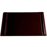 Rosewood & Leather 25.5 x 17.25 Desk Pad