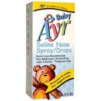 Ayr Baby's Saline Nose Spray, Drops 1 fl oz (30 ml)