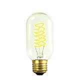 Bulbrite NOS40T14 40-Watt Nostalgic Edison T14 Tubular, Vintage Spiral Filament