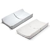 Summer Infant Contoured Changing Pad & Changing Pad Cover in White