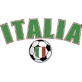 Italia T-shirt, Italian Italy World Cup Soccer Pride T-shirt, Large, Black
