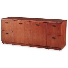 HON PA271SB4JJ 72 by 24 by 29-1 2-Inch Park Avenue Storage Credenza, Henna Cherry Frame... by Hon
