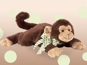 Giggles Plush Monkey Rattle by Bearington Baby 31TgPv5ddzL Giggles Plush Monkey Rattle by Bearington Baby
