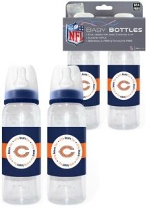 Chicago Bears Baby Bottles - 2 Pack