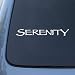 SERENITY - Firefly - Vinyl Decal Sticker #A1435 | Vinyl Color: White