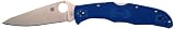 Spyderco Endura4 Lightweight FRN Flat Ground PlainEdge Knife (Blue)