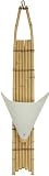 Unique Rustic Wall Lamp Light Lighting - 40 Baku Japanese Bamboo Wall Sconce - Choose Dark or Light Finish