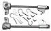 Automotive : Heavy-Duty Coil Spring Compressor Kit