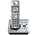 Panasonic Dect 6.0 Silver Cordless Phone with Answering Machine (KX-TG1031S)