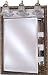 Afina Signature Collection 20Wx30H Group A Single Door Recessed/Surface Medicine Cabinet with Traditional Light