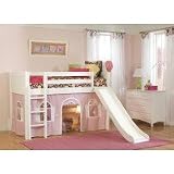 Bolton Cottage Low Loft Tent Bed and Slide