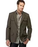Perry Ellis Plaid Sport Coat