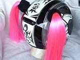 Pigtails for Helmets All Colors Works on Matte Helmets Too (black)