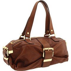 MICHAEL Michael Kors Heidi Large Satchel (Teak) 
