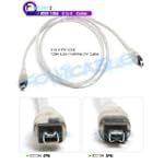 4 to 4-pin IEEE 1394 iLink FireWire DV Cable FOR MAC/PC $0.78
