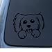 PUPPY DOG - Mutt - Car, Truck, Notebook, Vinyl Decal Sticker #1096 | Vinyl Color: Black